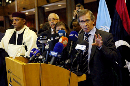 Bernardino León anuncia la propuesta de la ONU Existe una oportunidad histórica para salvar Libia